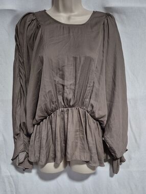 Willow & Root Tie Back Blouse